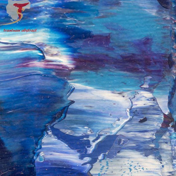 Tran Tuan Abstract Mysterious Stillness 2021 135 x 80 x 5 cm Acrylic on Canvas Painting Detail